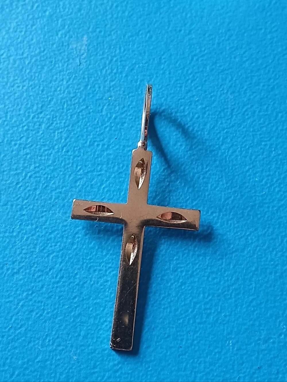 Large Gold Plated Cross